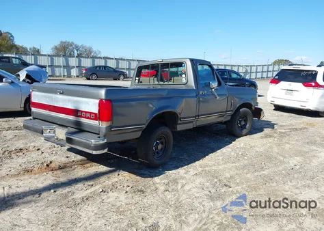 1990 Ford F150 из США, поврежденный, VIN 1FTDF15Y7LNB24343